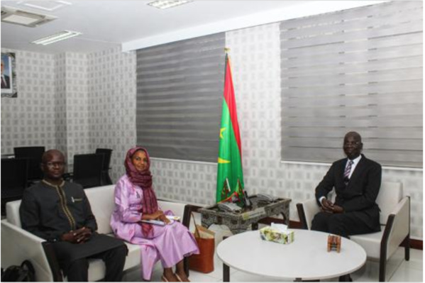Le ministre des Affaires économiques reçoit la directrice du bureau régional pour l’Afrique de l’Ouest du Fonds des Nations pour la population