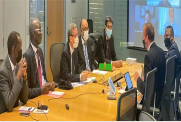 Une délégation ministérielle se réunit avec la mission du FMI en Mauritanie