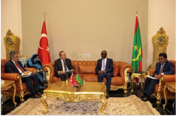 Le ministre des Affaires étrangères s'entretient avec son homologue turc Le ministre des Affaires étrangères s'entretient avec son homologue turc