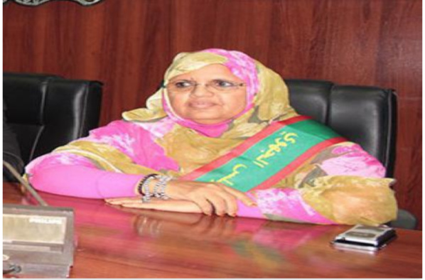 Retour de New York de la présidente du conseil régional de Nouakchott Retour de New York de la présidente du conseil régional de Nouakchott