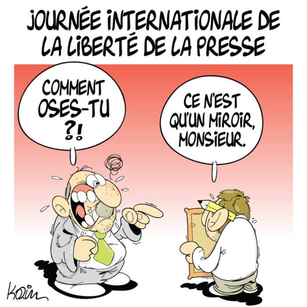 Le ministre de la Culture préside une cérémonie à l'occasion de la journée de la liberté de la presse