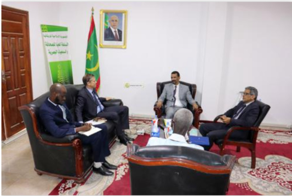 Le président de la Haute Autorité de la Presse et de l’Audiovisuel reçoit l'ambassadeur de l'UE Le président de la Haute Autorité de la Presse et de l’Audiovisuel reçoit l'ambassadeur de l'UE