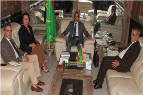 Le ministre de l’Intérieur s’entretient avec l’ambassadrice d’Espagne Le ministre de l’Intérieur s’entretient avec l’ambassadrice d’Espagne