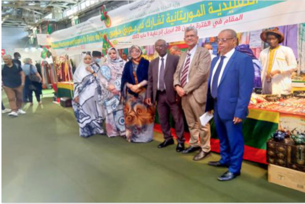 Vibrant hommage au pavillon mauritanien au Salon international de l'artisanat de Paris Vibrant hommage au pavillon mauritanien au Salon international de l'artisanat de Paris