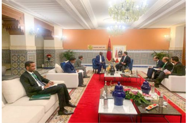 Le ministre des Affaires étrangères rencontre son homologue marocain