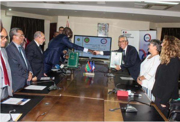 Signature d'une convention de don pour appuyer le secteur de la Justice