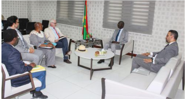 Le ministre des Affaires économiques reçoit le directeur Bureau USAID pour le Sahel
