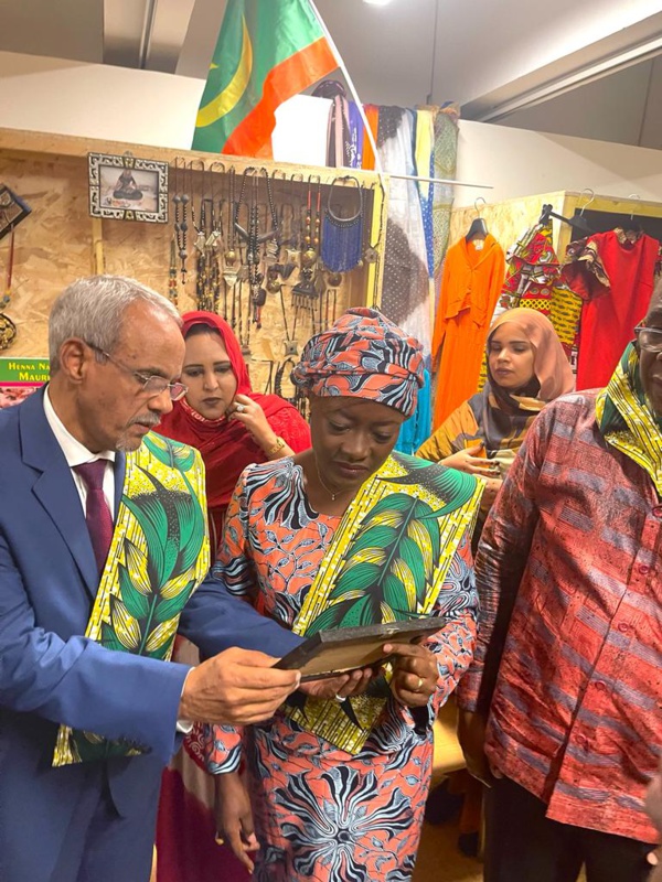 La délégation mauritanienne à la semaine africaine de l'Unesco- Edition 2022 ( photos )