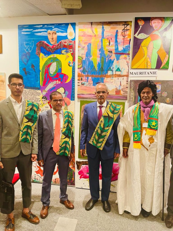 La délégation mauritanienne à la semaine africaine de l'Unesco- Edition 2022 ( photos ) La délégation mauritanienne à la semaine africaine de l'Unesco- Edition 2022 ( photos )