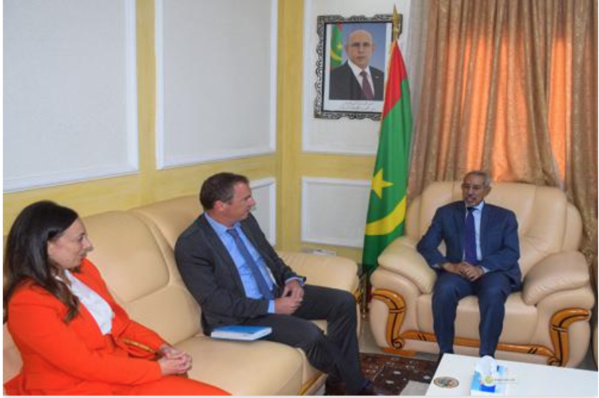 Le ministre de la Défense reçoit un groupe d’experts onusiens Le ministre de la Défense reçoit un groupe d’experts onusiens