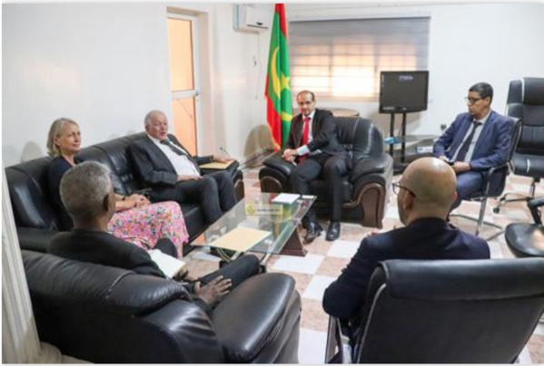 Le commissaire aux droits de l’homme reçoit une mission de la coopération allemande Le commissaire aux droits de l’homme reçoit une mission de la coopération allemande