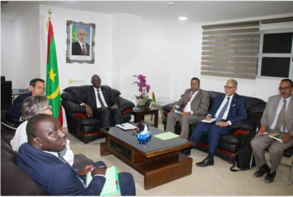 Le ministre de l’agriculture reçoit une délégation de l’Agence française de coopération Le ministre de l’agriculture reçoit une délégation de l’Agence française de coopération