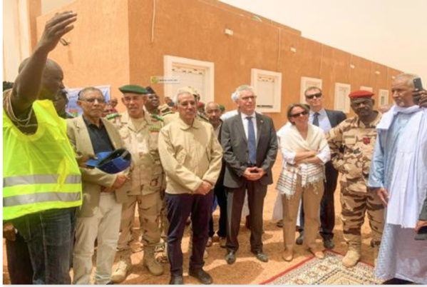 Une base du commandement de la force conjointe du G5 sahel inaugurée en Mauritanie Une base du commandement de la force conjointe du G5 sahel inaugurée en Mauritanie