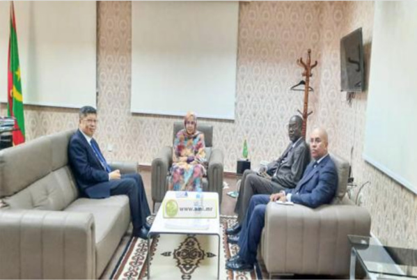 Discussion des domaines de coopération existant entre la Mauritanie et la Chine Discussion des domaines de coopération existant entre la Mauritanie et la Chine