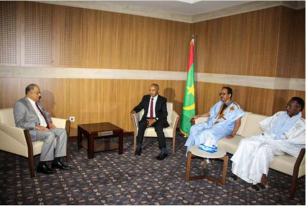 Le président de l’Assemblée nationale reçoit l’ambassadeur algérien Le président de l’Assemblée nationale reçoit l’ambassadeur algérien