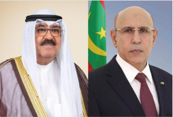 Le Président de la République se rassure de l’état de santé du prince héritier de l’État frère du Koweït Nouakchott
