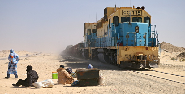 A cause des pluies : le mouvement des trains minéraliers mauritaniens momentanément suspendu