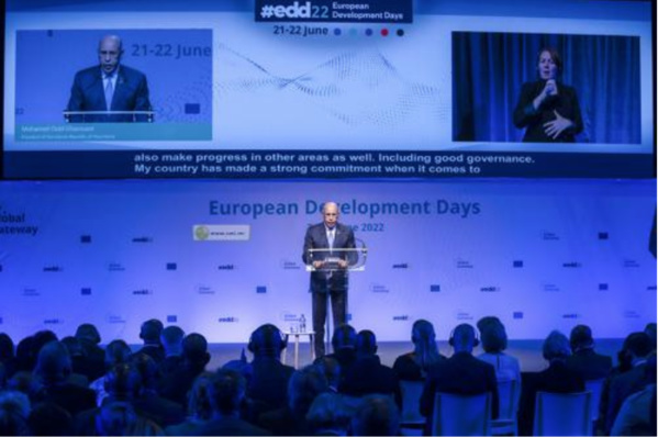 Le Président de la République à l’EDD22: «La Mauritanie sera un partenaire essentiel du Global Gateway» Le Président de la République à l’EDD22: «La Mauritanie sera un partenaire essentiel du Global Gateway»