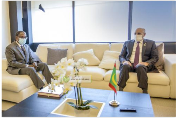 Le Président de la république reçoit le Haut représentant de la coalition pour le Sahel