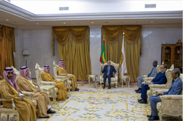 Le Président de la République reçoit le PDG du Fonds saoudien pour le développement
