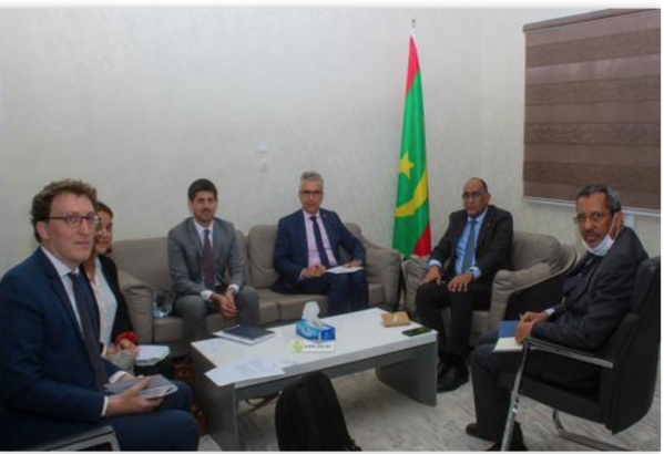 Le ministre des Finances s’entretient avec l’ambassadeur de France Le ministre des Finances s’entretient avec l’ambassadeur de France