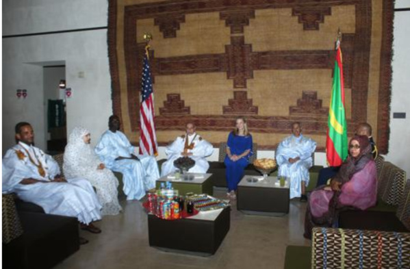 Mauritanie est un leader en matière de sécurité régionale, de construction de la cohésion sociale, de traitement des questions de droits de l’homme (ambassadrice des USA) Nouakchott, 01/07/2022 Mauritanie est un leader en matière de sécurité régionale, de construction de la cohésion sociale, de traitement des questions de droits de l’homme (ambassadrice des USA) Nouakchott, 01/07/2022