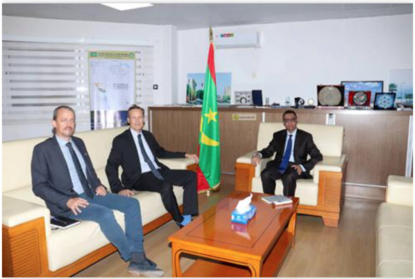 Le ministre du Pétrole reçoit le chef de délégation de l'UE Le ministre du Pétrole reçoit le chef de délégation de l'UE