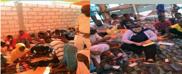 Sebkha : atelier d’éco- construction au profit des enfants Sebkha : atelier d’éco- construction au profit des enfants