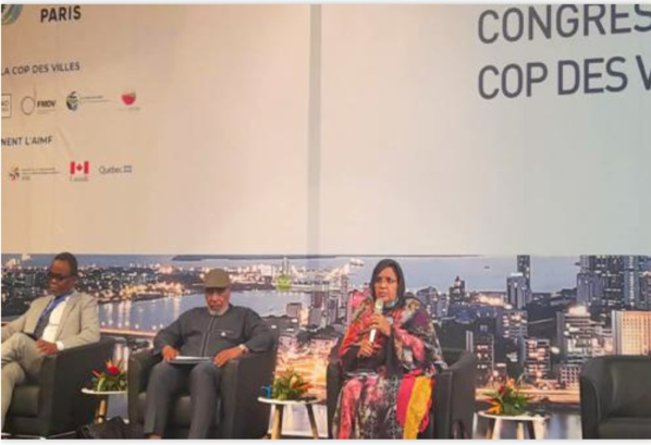 La présidente de la Région de Nouakchott participe au sommet international des maires pour Ie climat à Abidjan La présidente de la Région de Nouakchott participe au sommet international des maires pour Ie climat à Abidjan