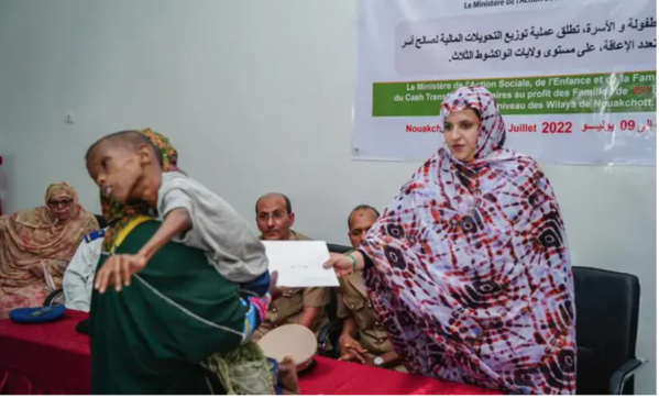 Distribution d’aides financières à des enfants polyhandicapés