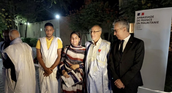 Ahmed Ould Boucheïba fait chevalier de la Légion d’Honneur Ahmed Ould Boucheïba fait chevalier de la Légion d’Honneur