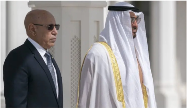 Le président Ghazouani à propos du premier discours du président des EAU, Mohamed Ibn Zayed depuis son élection