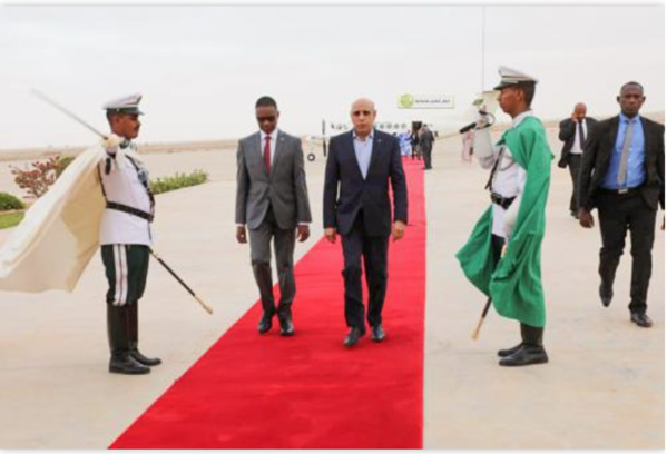 Le Président de la République revient de Tamicheket Le Président de la République revient de Tamicheket