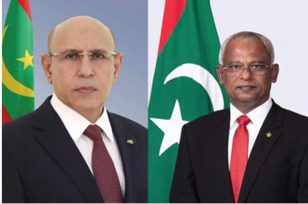 Le Président de la République félicite le Président des Maldives