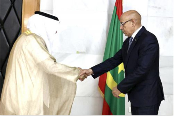 Le Président de la République reçoit les lettres de créance de l’ambassadeur de l’État du Koweït