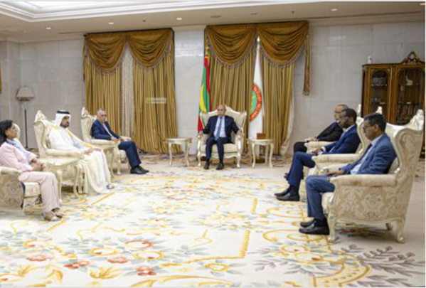 Le Président de la République reçoit une délégation du Réseau Arabe des Institutions nationales des Droits de l'Homme