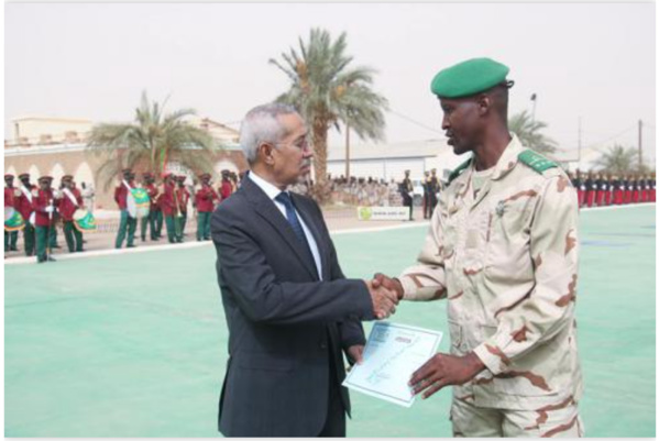 Sortie de la 38e promotion d’officiers d’active de l’académie militaire interarmes d’Atar
