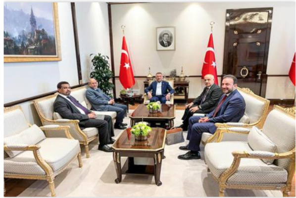 Le ministre des Pêches s’entretient avec le Vice-président de la République de Turquie Le ministre des Pêches s’entretient avec le Vice-président de la République de Turquie