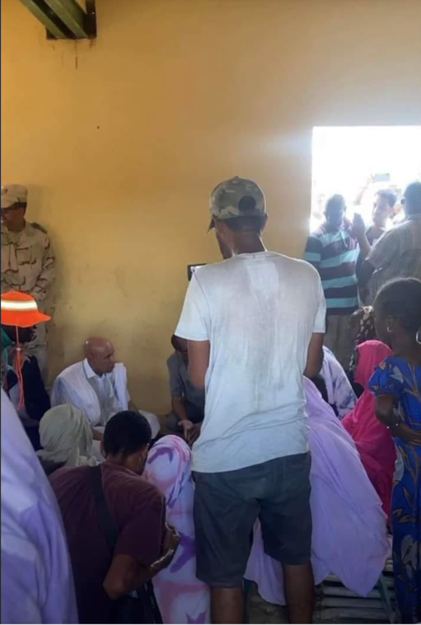 Le Président Ghazouani rompt ses vacances et se rend dans la ville sinistrée de Kaédi Le Président Ghazouani rompt ses vacances et se rend dans la ville sinistrée de Kaédi