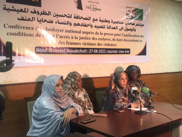 Mme Aminetou Mint El Mokhtar plaide pour une application des lois Mme Aminetou Mint El Mokhtar plaide pour une application des lois