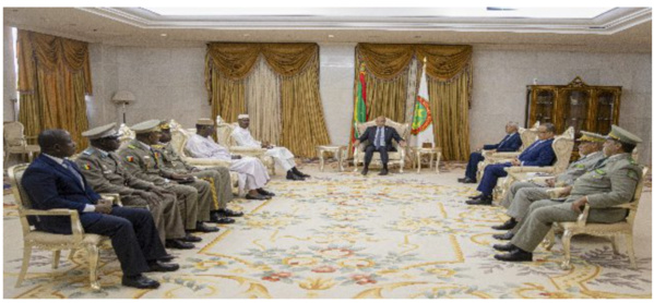 Le président de la République reçoit le ministre malien de la Défense et des Anciens Combattants Le président de la République reçoit le ministre malien de la Défense et des Anciens Combattants