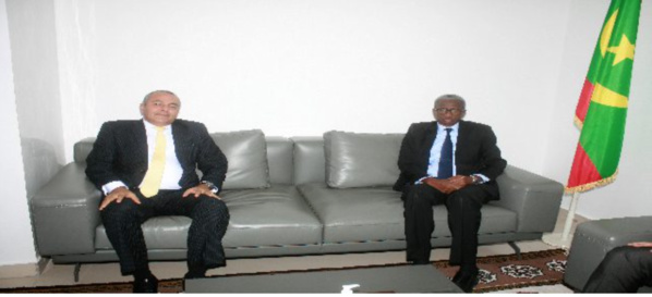 Le président du conseil constitutionnel reçoit l’ambassadeur d’Égypte Le président du conseil constitutionnel reçoit l’ambassadeur d’Égypte