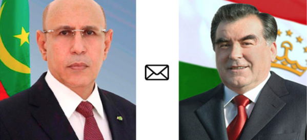 Le Président de la République félicite son homologue du Tadjikistan Le Président de la République félicite son homologue du Tadjikistan