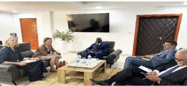 Le ministre de l’Emploi reçoit l’ambassadrice allemande Le ministre de l’Emploi reçoit l’ambassadrice allemande