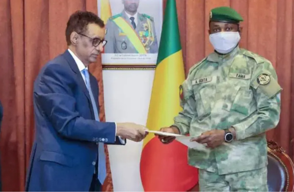 Le ministre du pétrole au Mali porteur d’un message du président Ghazouani Le ministre du pétrole au Mali porteur d’un message du président Ghazouani
