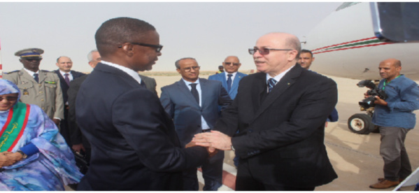Le Premier ministre algérien achève sa visite de travail en Mauritanie