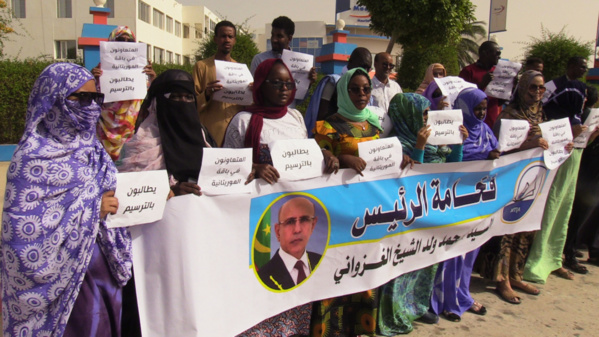 La colère des pigistes de la Télévision de Mauritanie La colère des pigistes de la Télévision de Mauritanie