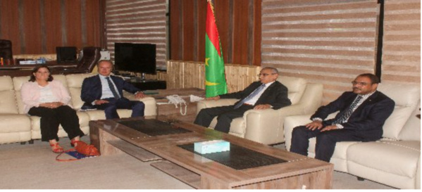 Le ministre de l’Intérieur reçoit une délégation de l’Union Européenne Le ministre de l’Intérieur reçoit une délégation de l’Union Européenne