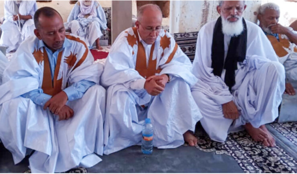 Présentation des condoléances du Président de la République à la famille Ahel Cheikh Aboul Maali