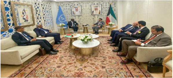 Le ministre des Affaires étrangères s’entretient avec son homologue koweïtien Le ministre des Affaires étrangères s’entretient avec son homologue koweïtien